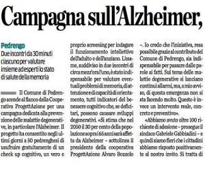 Campagna sull'Alzheimer