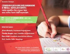 Conferenza stampa per la presentazione del progetto – Bambini e adolescenti dopo una lesione cerebrale da trauma: famiglia, extrascuola e servizi sociali per un nuovo progetto di vita.