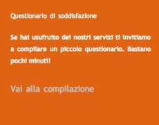 Le tue opinioni contano: come “ti sei sentito” quando sei stato da noi?