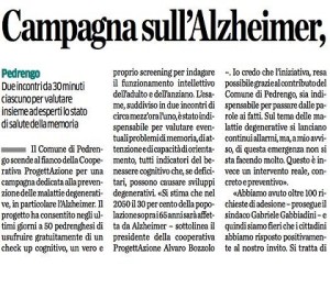 Campagna sull'Alzheimer