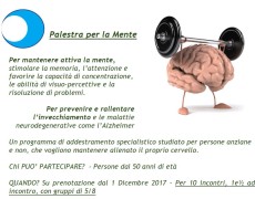 “Cervello FIRST” un progetto di prevenzione dell’Alzheimer co-finanziato dalla Fondazione Cariplo