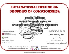 INTERNATIONAL MEETING ON DISORDERS OF CONSCIOUSNESS