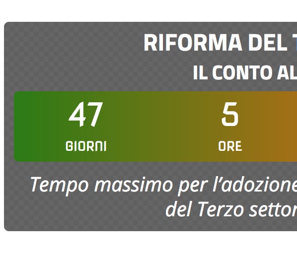 336.275 organizzazioni non profit in attesa: la riforma del terzo settore si ferma?