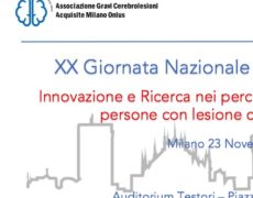 Ultimi giorni per iscriversi al Convegno Nazionale “Innovazione e ricerca nei percorsi di inclusione sociale di persone con cerebrolesione acquisita”