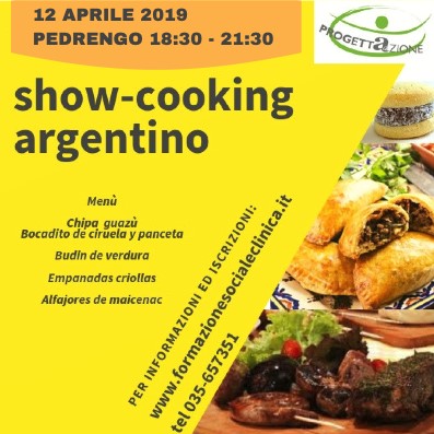 Intercultura… da gustare: cucina Argentina e dialogo interculturale – Pedrengo 12 aprile 2019