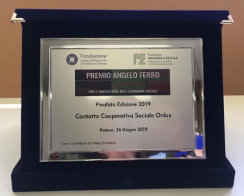 Innovazione nell’economia Sociale: la Cooperativa Contatto tra i primi 5 al “Premio Nazionale Angelo Ferro” della Fondazione Zancan