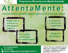 AttentaMente: il mantenimento delle competenze cognitive ai tempi del Covid – Bando Artemisia