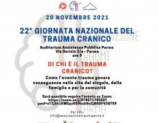 22° Giornata Nazionale del Trauma Cranico: 20 Novembre 2021