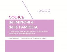 Codice dei minori e della famiglia – Presentazione 08.06.2022