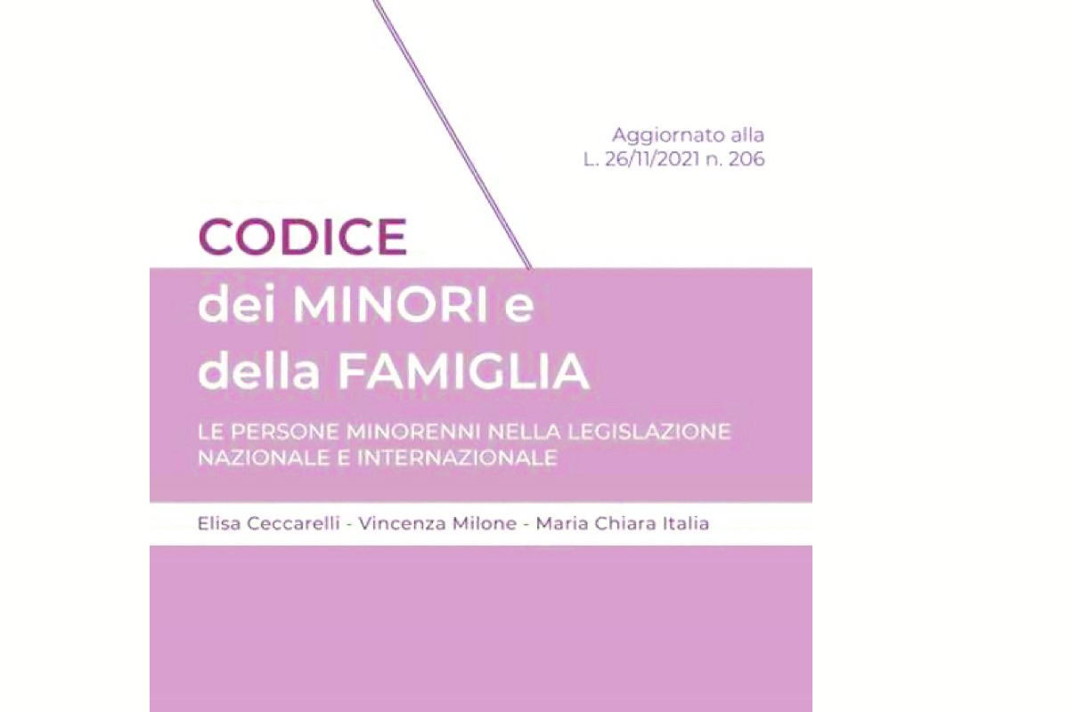 Codice dei minori e della famiglia – Presentazione 08.06.2022