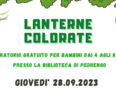 Lanterne colorate: attività per bambini in biblioteca a Pedrengo