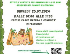 Caccia al tesoro al Parco di Pedrengo
