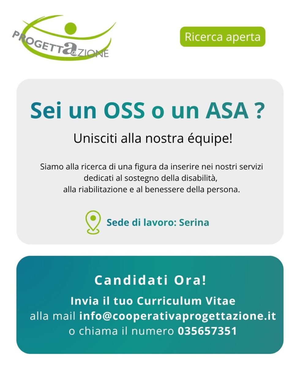 Unisciti alla nostra équipe!